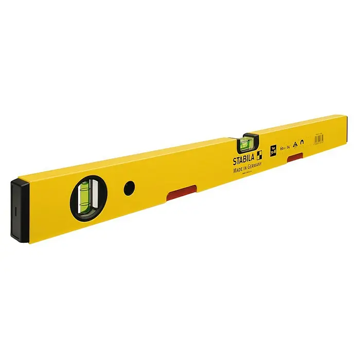 Stabila Wasserwaage Typ 70 M - Länge: 60 cm, Anzahl Libellen: 2 Stk. - Die Stabila Wasserwaage Typ 70-M, ein hochwertiges Messwerkzeug "Made in Germany",  für präzise Ausrichtung mit Libellen.