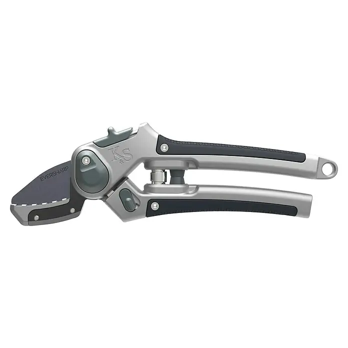Kent & Stowe Gartenschere Eversharp - Amboss - Die scharfe Astschere "Eversharp" für präzise Schnitte im Garten. Robuste Bauweise für langlebige Nutzung und effektive Gartenarbeit.