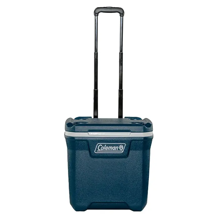 Coleman Nevera de camping 28QT Xtreme™ - 31 x 43 x 47 cm, Azul, 26,5 l - Nevera portátil Coleman con asa telescópica, ideal para llevar. Mantiene las bebidas y los alimentos frescos, fácil de transportar.