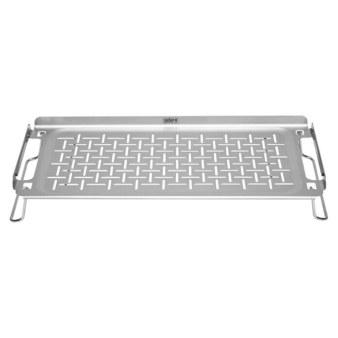 Weber Warmhalterost für Grillplatten (Passend für: Grillplatten / Plancha Grills, Edelstahl, L x B x H: 42 x 20 x 6,6 cm) | BAUHAUS