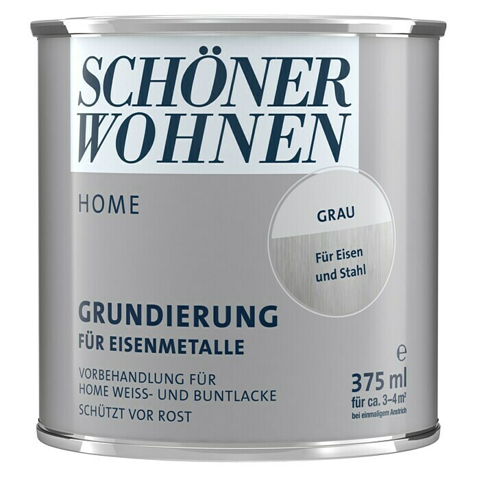 Schöner Wohnen Home Grundierung (Grau, 375 ml)