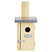 Nestkast Winterkoning met zinken plat dak (11,3 x 13,5 x 25 cm, Lichtbruin) | BAUHAUS