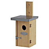 Nestkast Winterkoning met zinken plat dak (11,3 x 13,5 x 25 cm, Lichtbruin) | BAUHAUS