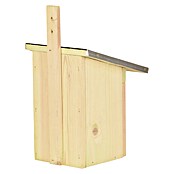 Nestkast Koolmees met zinken dak (17 x 21,5 x 33,3 cm, Lichtbruin) | BAUHAUS