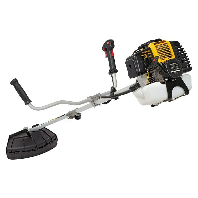 PowerPlus Desbrozadora de gasolina POWXG30412 (1,4 kW, 52 cm³, Ancho de corte hilo: 42 cm, Ancho de corte cuchilla: 25,5 cm) | BAUHAUS