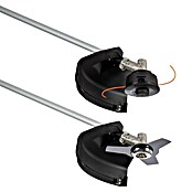 PowerPlus Desbrozadora de gasolina POWXG30412 (1,4 kW, 52 cm³, Ancho de corte hilo: 42 cm, Ancho de corte cuchilla: 25,5 cm) | BAUHAUS