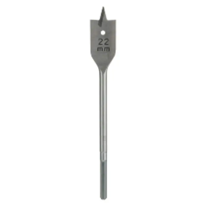 Bosch Broca para madera hexagonal - 1 ud., Diámetro de la broca: 22 mm - Broca plana para trabajos de madera. Ideal para agujeros limpios y sin astillas en la madera, perfecta para aficionados y profesionales.