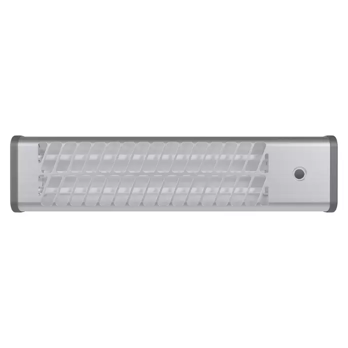 Voltomat HEATING Quarzheizstrahler - 14 x 60 x 13 cm, 1.200 W, Chrom