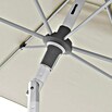 Doppler Expert Marktschirm Auto Tilt (Natur, Bespannungsmaß (L x B): 140 x 220 cm) | BAUHAUS