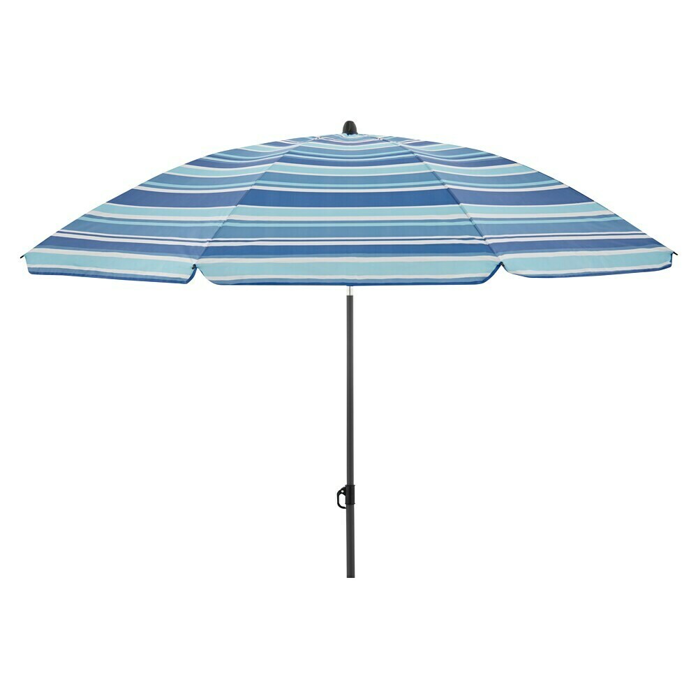 BELLRINO DECOR Ersatz-Schirm Für Terrassenschirme – 3 M, 6 Rippen, Pfauenblau – Universal-Passform Für Viele Marken