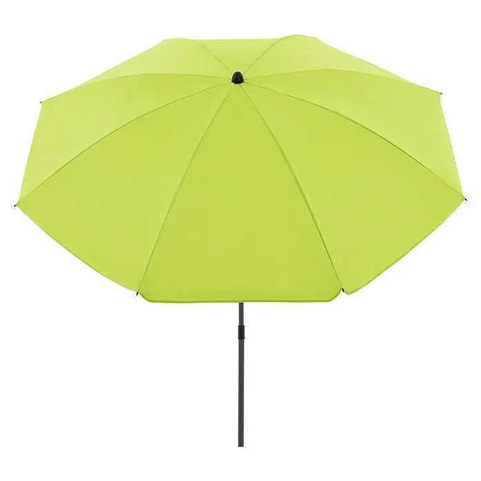 Derby Strandschirm Como - Apfelgrün, Durchmesser Bespannung: 165 cm - Der leuchtend grüne Sonnenschirm bietet Schatten und Schutz vor der Sonne, ideal für entspannte Stunden im Freien. Genießen Sie den Sommer!
