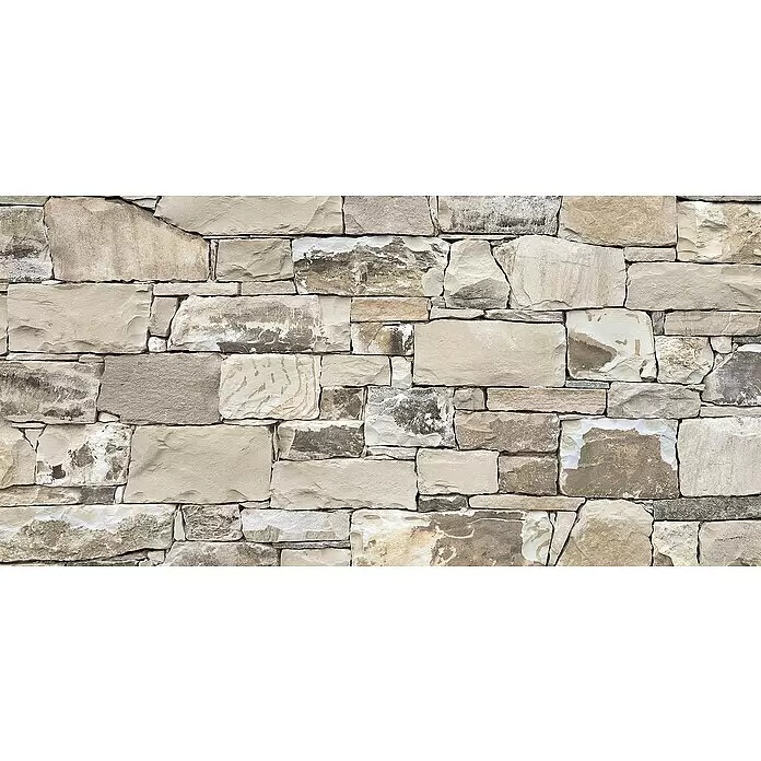 Küchenrückwand WandArt easy - New Bricks, 120 x 58,5 cm, Stärke: 3 mm, Schichtstoff - Draufsicht