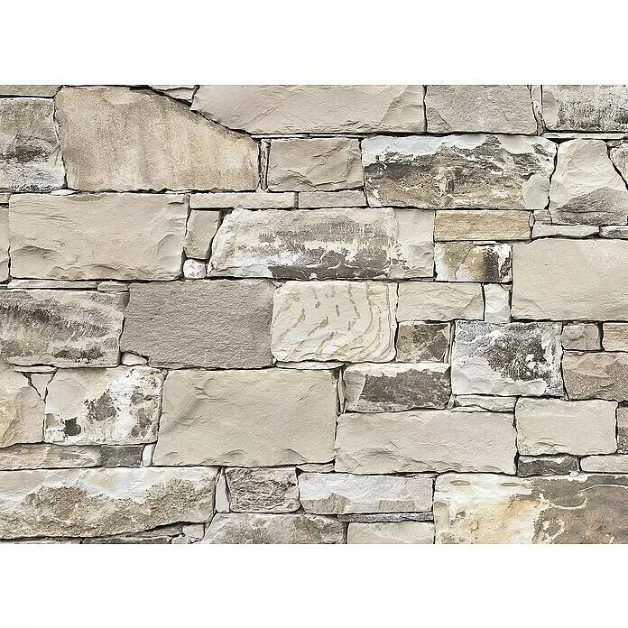 Küchenrückwand WandArt easy - New Bricks, 80 x 58,5 cm, Stärke: 3 mm, Schichtstoff - Draufsicht