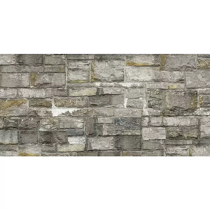 Küchenrückwand WandArt easy - Old Castle Wall, 120 x 58,5 cm, Stärke: 3 mm, Schichtstoff - Draufsicht
