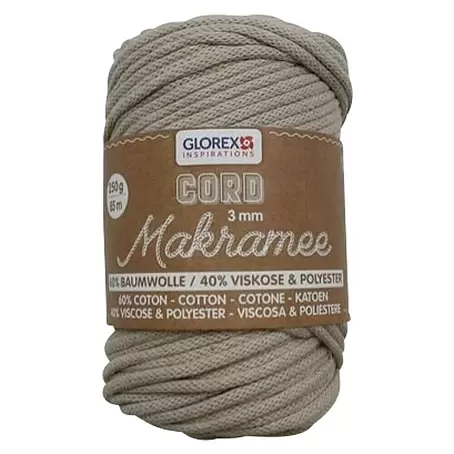 Glorex  Wolle Makramee-Cord