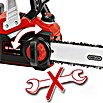 Einhell Power X-Change Motosierra de batería GE-LC 36/35 Li-Solo (36 V, Iones de litio, Sin batería, Longitud de la cuchilla: 35 cm)