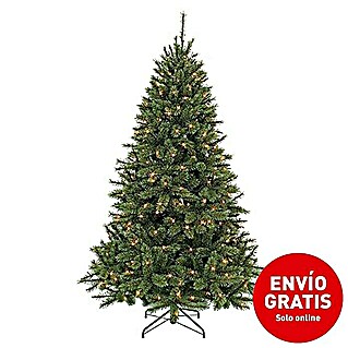 Árbol de Navidad artificial Bristlecone LED (Altura: 155 cm, Iluminación LED)