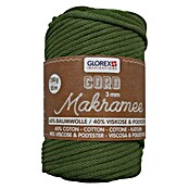 Glorex Wolle Makramee-Cord (Oliv, 3 mm, 250 g, gewebt) | BAUHAUS