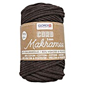 Glorex Wolle Makramee-Cord (Braun, 3 mm, 250 g, gewebt) | BAUHAUS
