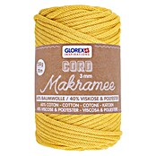 Glorex Wolle Makramee-Cord (Gelb, 3 mm, 250 g, gewebt) | BAUHAUS