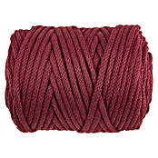 Glorex Wolle Makramee-Cord (Bordeaux, 3 mm, 250 g, gewebt) | BAUHAUS