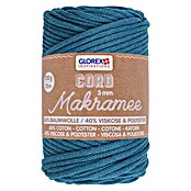 Glorex Wolle Makramee-Cord (Türkis, 3 mm, 250 g, gewebt) | BAUHAUS