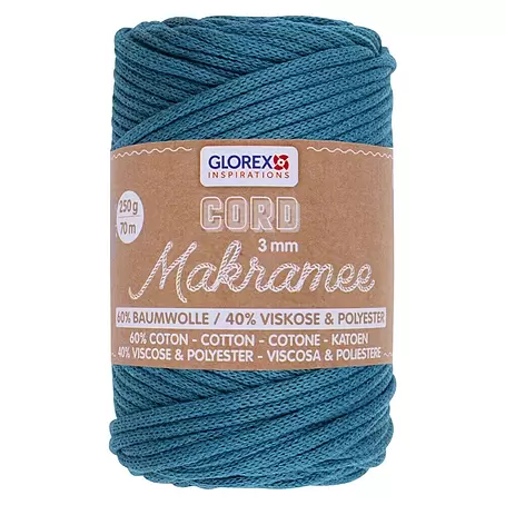 Glorex Wolle Makramee-Cord