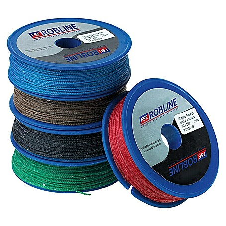 Robline Takelgarn (Ø x L: 0,8 mm x 80 m, Polyester, Farbig sortiert)