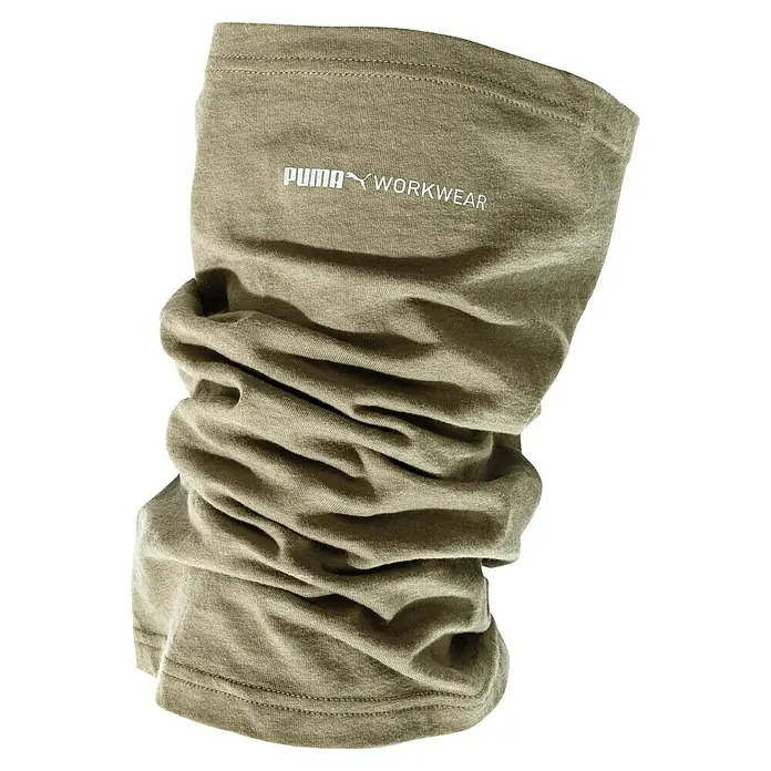 Puma Schlauchschal Champ - Olive, Universal - Khaki Puma Workwear Schlauchschal. Das vielseitige Accessoire schützt vor Wind und Wetter und bietet hohen Tragekomfort bei der Arbeit.