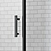 Camargue Vario Eckdusche B3+B5 (90 x 75 x 195 cm, Beschichtet, Schwarz, Glasstärke: 6 mm) | BAUHAUS