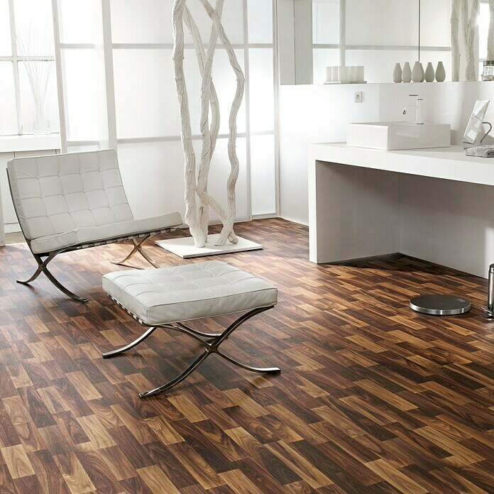 Beauflor PVC-Bodenbelag Meterware TrentoNordic Walnut 634D, Breite: 400 cm Mood Shot