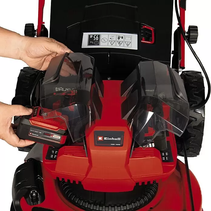 Einhell Professional Power X-Change 18V Akku-Rasenmäher GP-CLM 47 S HW Li - 36 V, 4 Akkus, 5,2 Ah, Schnittbreite: 47 cm - Detailaufnahme