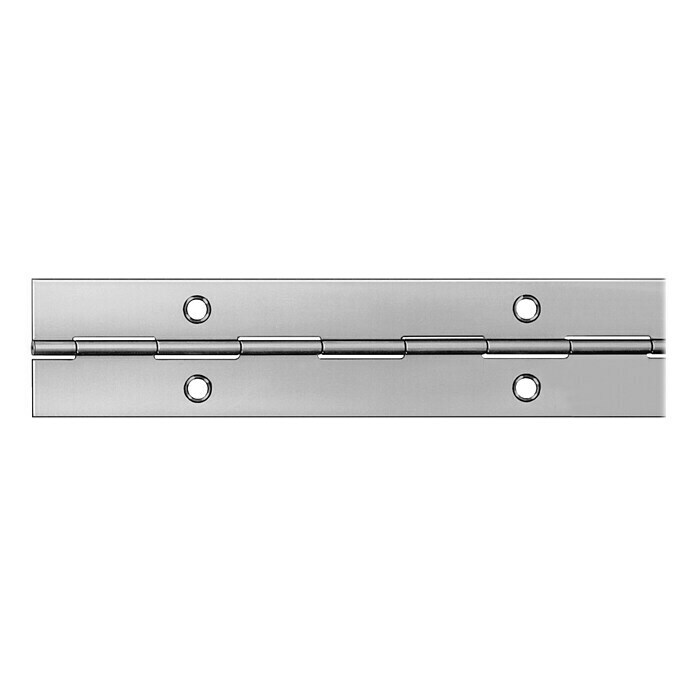 Stabilit Stangenscharnier1.200 x 20 mm, Messing Front View