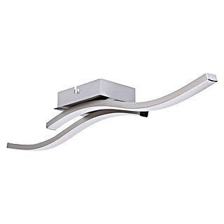 Forlight Plafón LED (12 W, Níquel, Blanco, Blanco neutro)