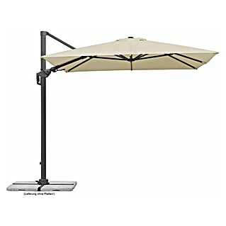 Schneider Classic Ampelschirm Rhodos Twist (Natur, Bespannungsmaß (L x B): 260 x 350 cm)