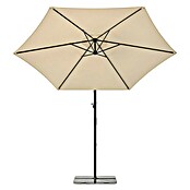 Schneider Classic Ampelschirm rund Venus (Natur, Durchmesser Bespannung: 300 cm) | BAUHAUS