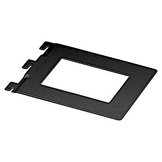 Element System Boekenbeugel (11,8 x 14,3 cm, Geschikt voor: Rail Classic Raster 50, Zwart)