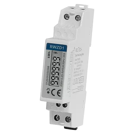 Reltech  Wechselstromzähler digital MID 45A RWZD1