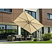 Schneider Premium Ampelschirm Bermuda (Natur, Bespannungsmaß (L x B): 350 x 260 cm) | BAUHAUS