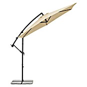 Schneider Classic Ampelschirm rund Venus (Natur, Durchmesser Bespannung: 300 cm) | BAUHAUS