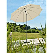 Schneider Classic Marktschirm rund Locarno (Natur, Durchmesser Bespannung: 220 cm) | BAUHAUS