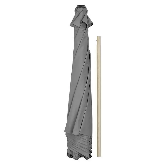 Schneider Classic Marktschirm rund Cordoba - Anthrazit, Durchmesser Bespannung: 270 cm - Vorderansicht