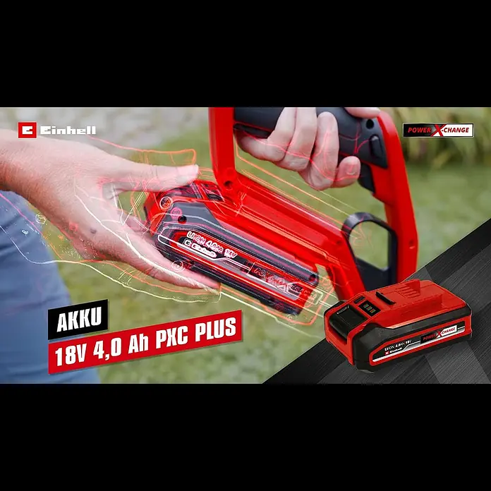 Einhell Power X-Change 18V Akku - 18 V, 4 Ah - Akku - 18V 4,0 Ah Power X-Change PLUS