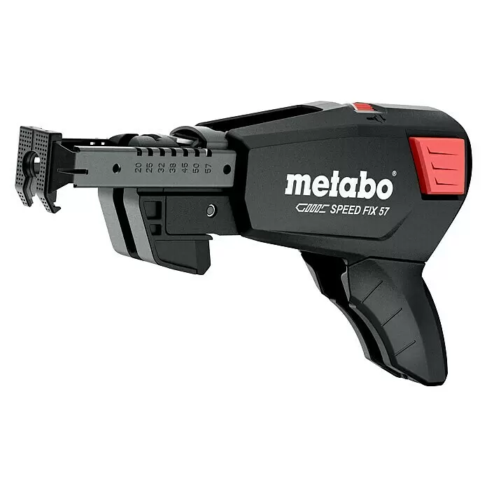 Metabo Magazinvorsatz Speed Fix 57 - Passend für: HBS 18 LTX BL 3000, TBS 18 LTX BL 5000 - Diagonale Ansicht
