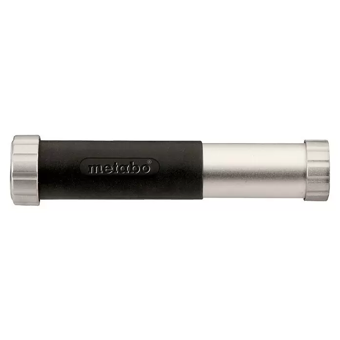 Metabo Kartuschenrohr - 400 ml - Schwarzer Metabo Werkzeuggriff mit silbernen Metallenden.