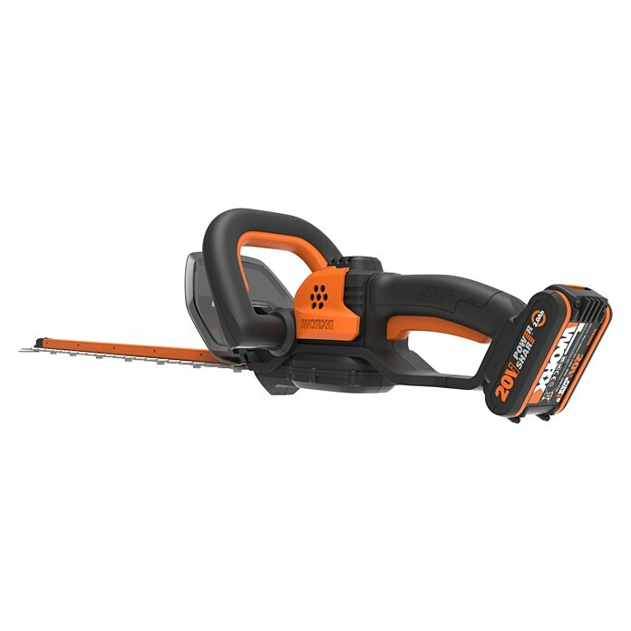 Worx Akku-Heckenschere WG264E PowerShare (20 V, Ohne Akku, Schnittlänge: 52 cm) | BAUHAUS