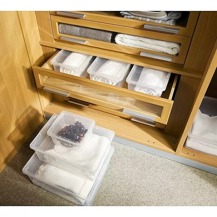 KIS Aufbewahrungsbox C-Box M+ - 34 x 40 x 17 cm, 18 l, Transparent - Stimmungsaufnahme