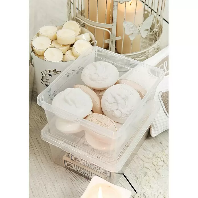 KIS Aufbewahrungsbox C-Box XXS+ - 16,5 x 19,5 x 9,5 cm, 2 l, Transparent - Stimmungsaufnahme