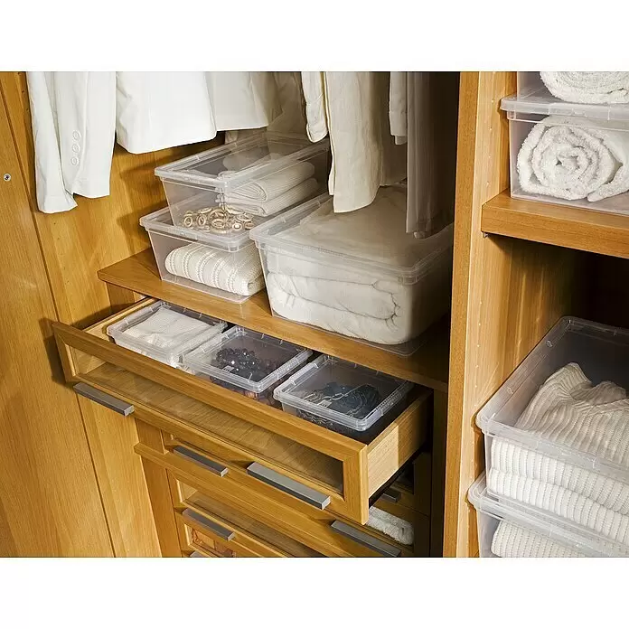 KIS Aufbewahrungsbox C-Box XXS+ - 16,5 x 19,5 x 9,5 cm, 2 l, Transparent - Stimmungsaufnahme
