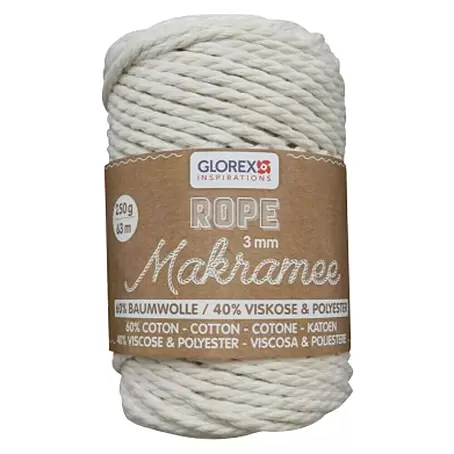 Glorex  Wolle Makramee-Rope